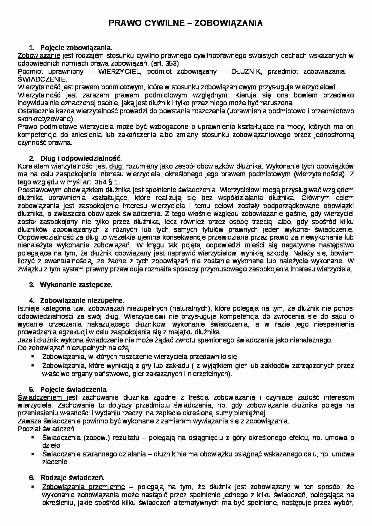 Zobowiazania - strona 1