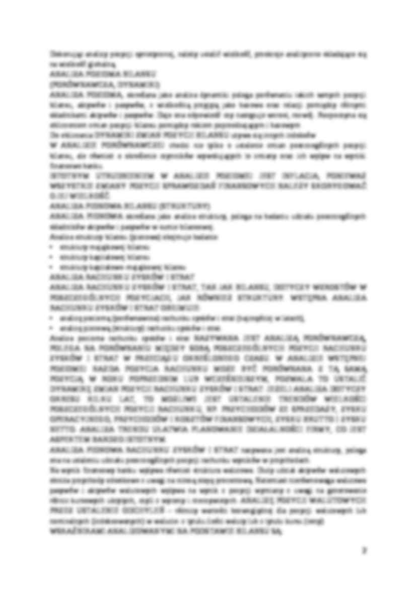 Analiza finansowa banków - Współczynnik wypłacalności - strona 2