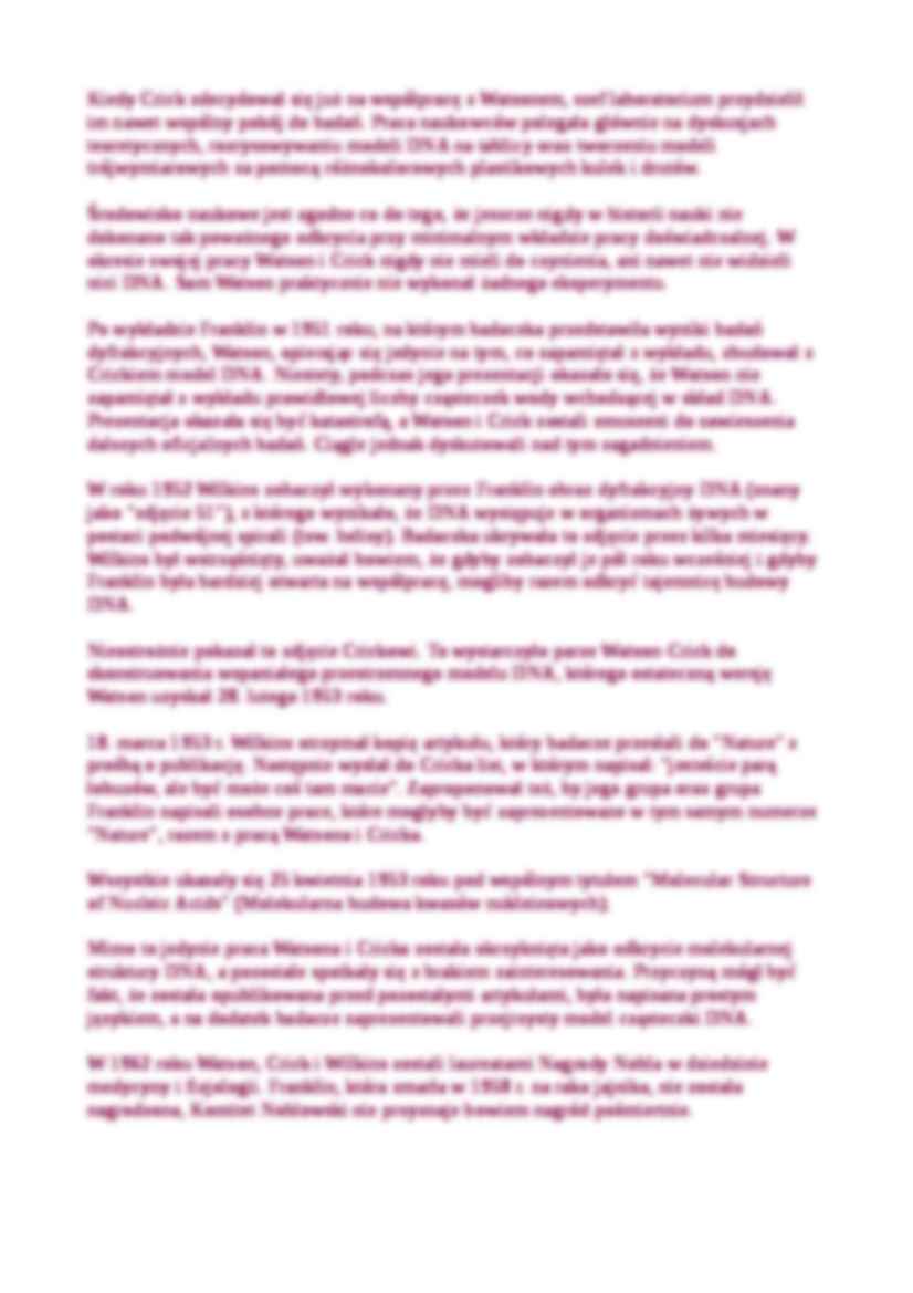 Nogrody Nobla w dziedzinie biologii. - strona 3