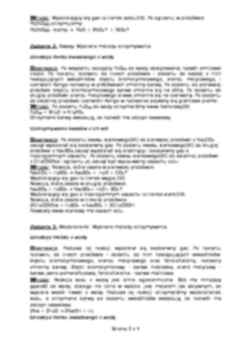 Podstawowe typy związków nieorganicznych-rozwiązane zadania - strona 2