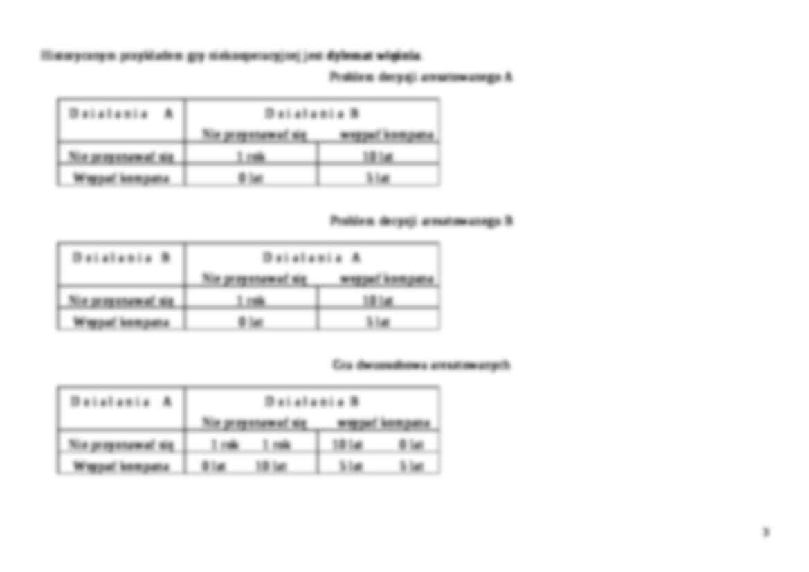 Teoria gier - strona 3