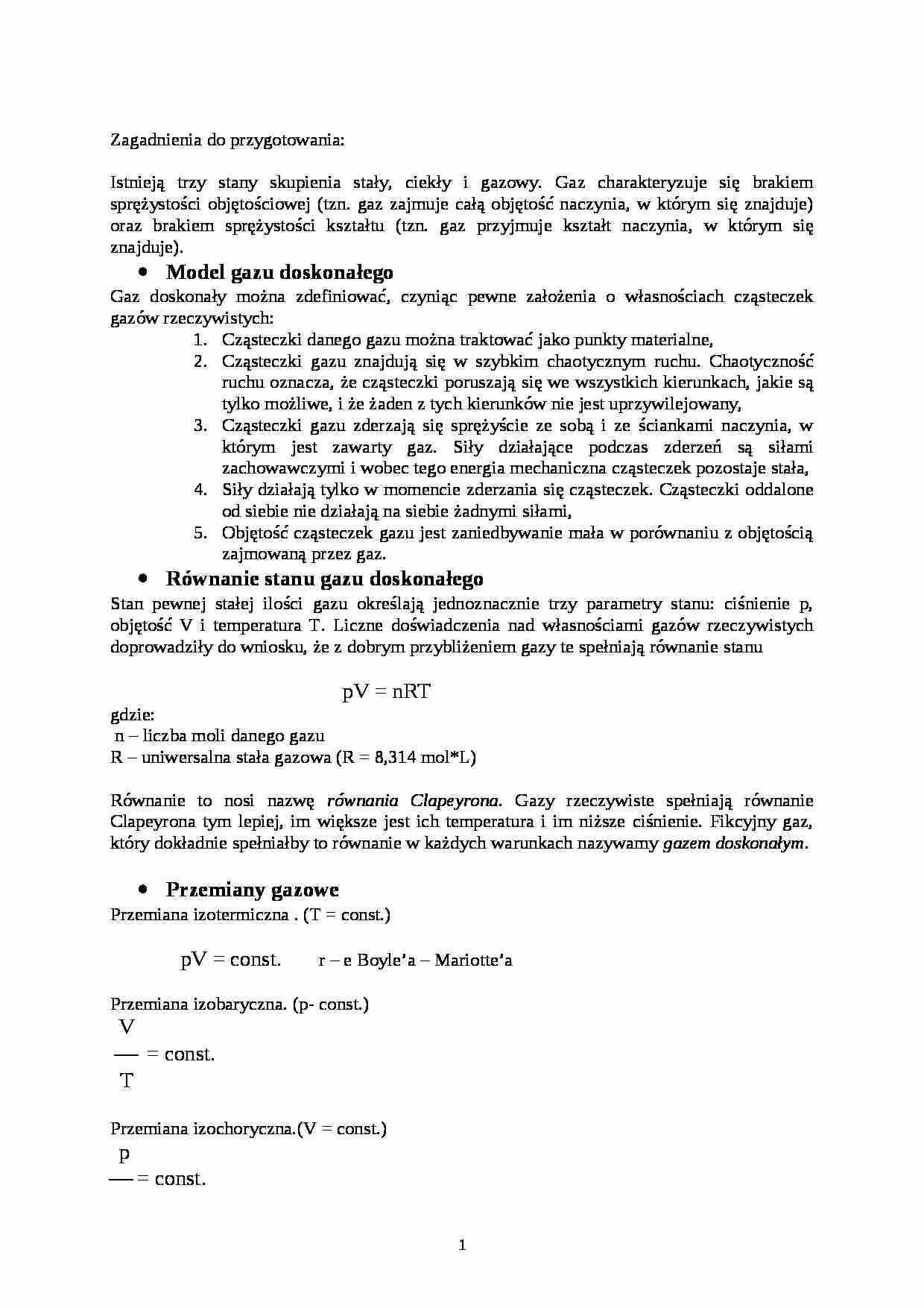 Termometr gazowy - strona 1