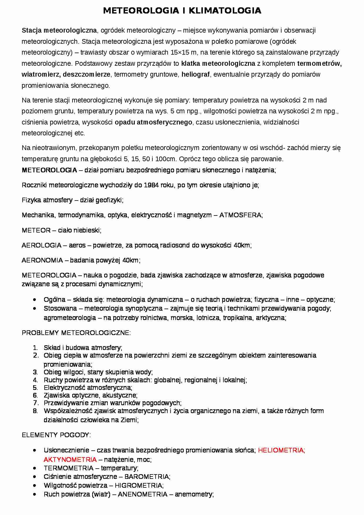 Pojecia na egzamin - strona 1