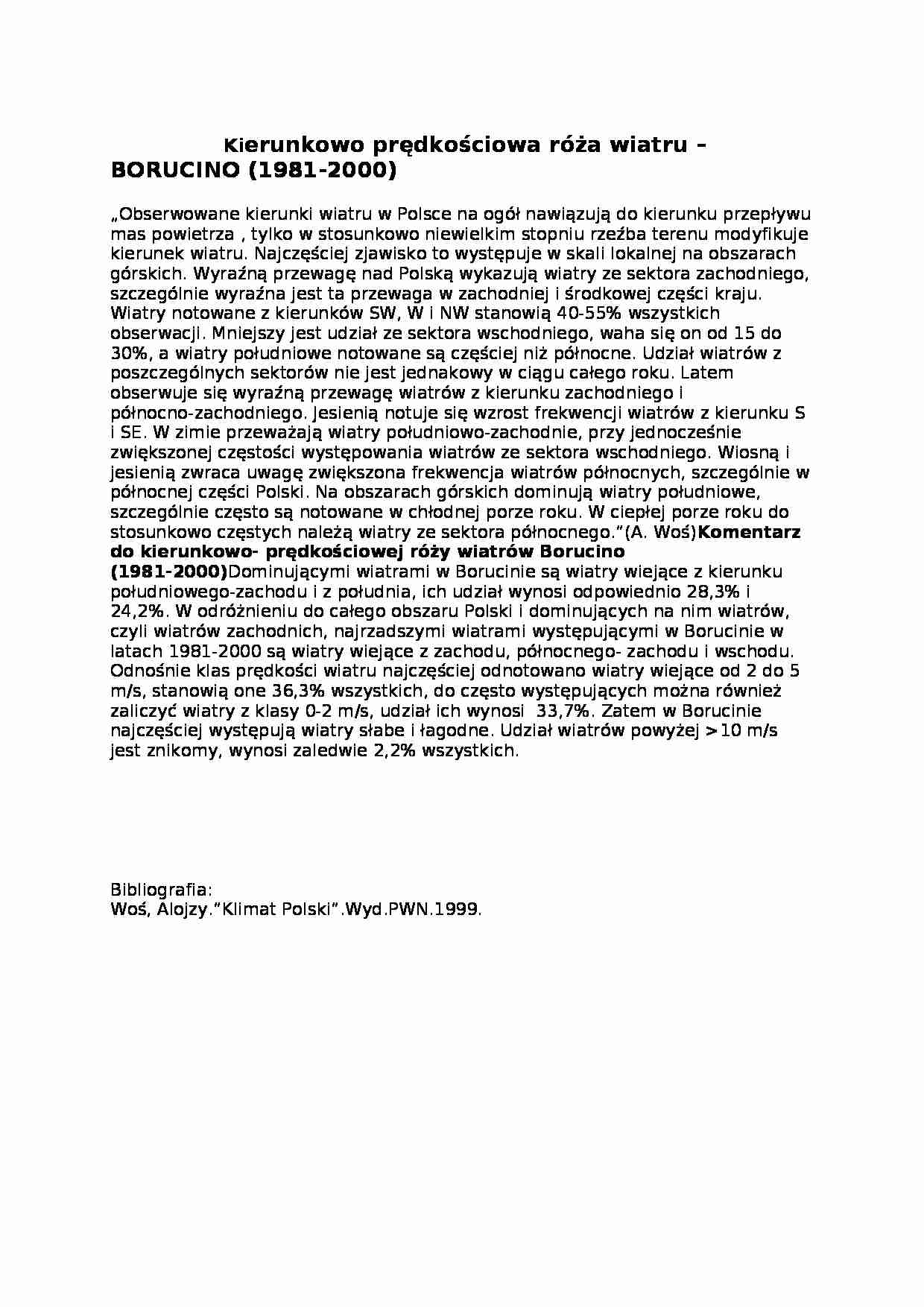 Stosunki wiatrowe w Polsce - strona 1