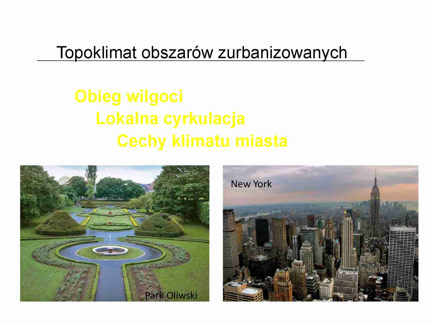 Topoklimat obszarów zurbanizowanych - strona 1