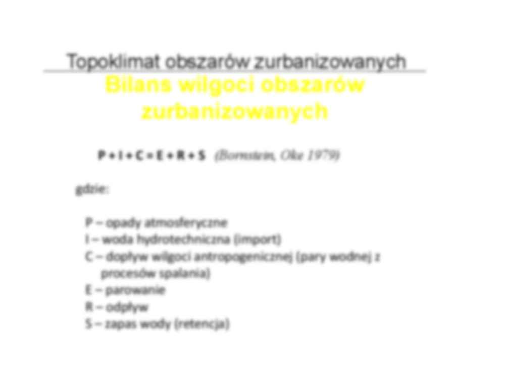 Topoklimat obszarów zurbanizowanych - strona 2