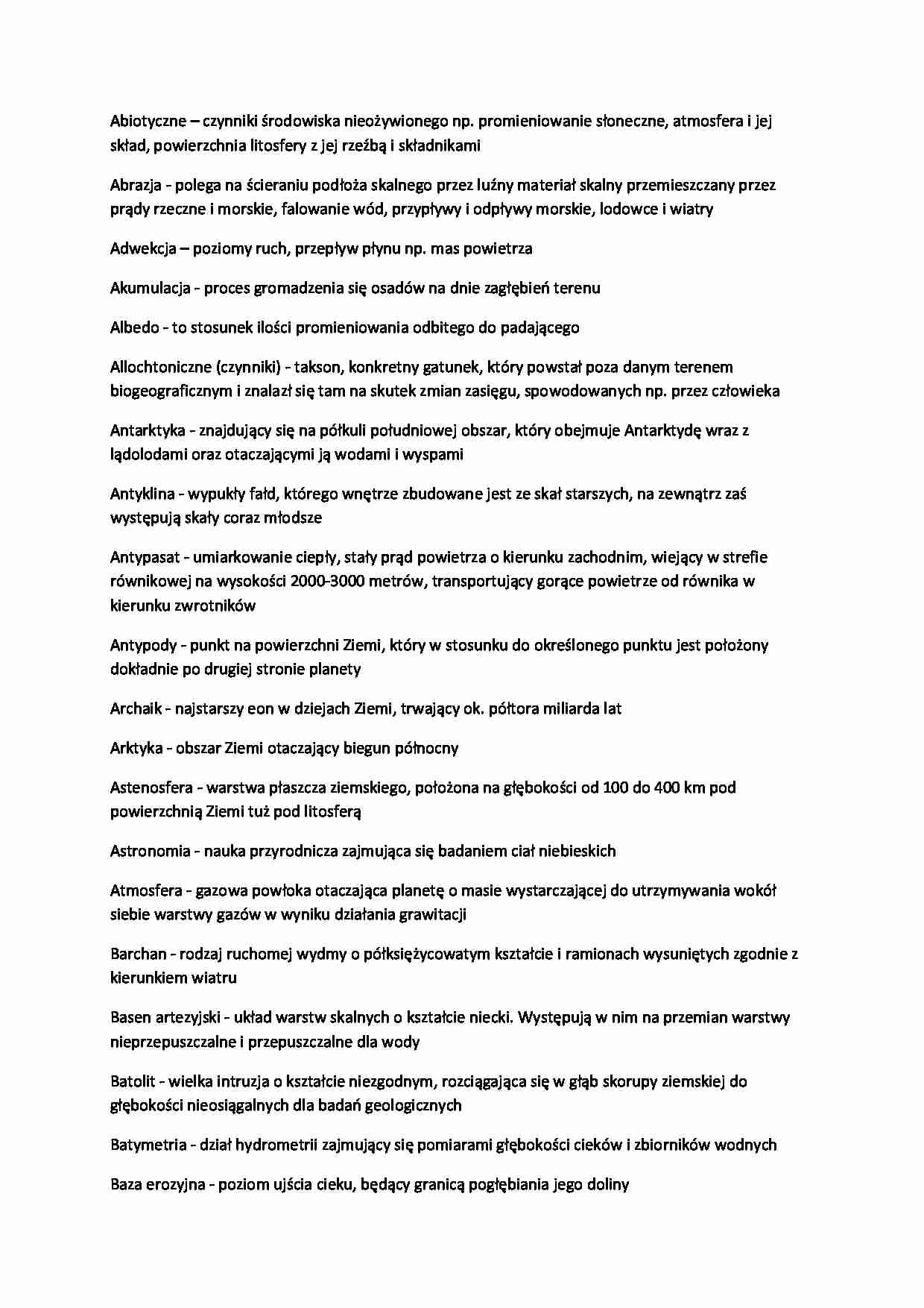Pojecia-oceanografia - strona 1
