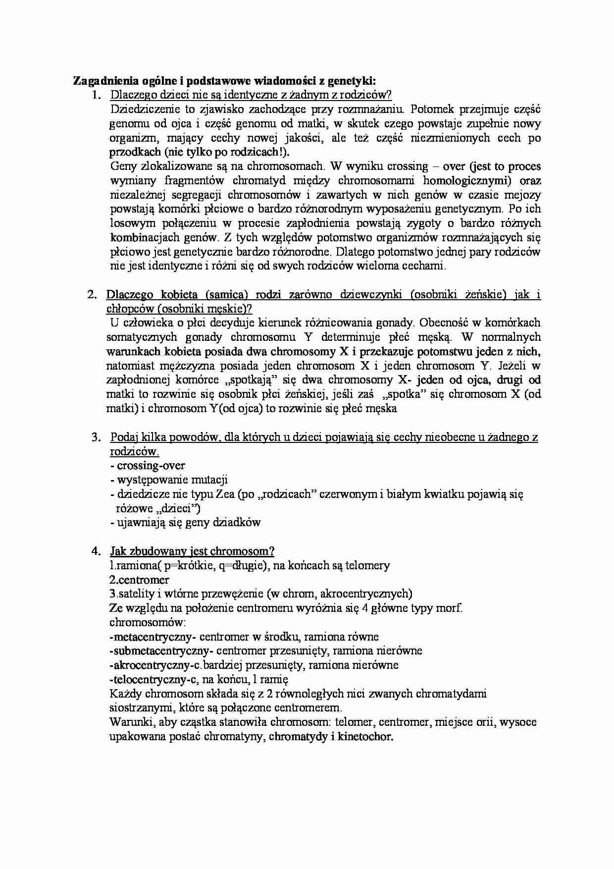 Zagadnienia egzamin - strona 1