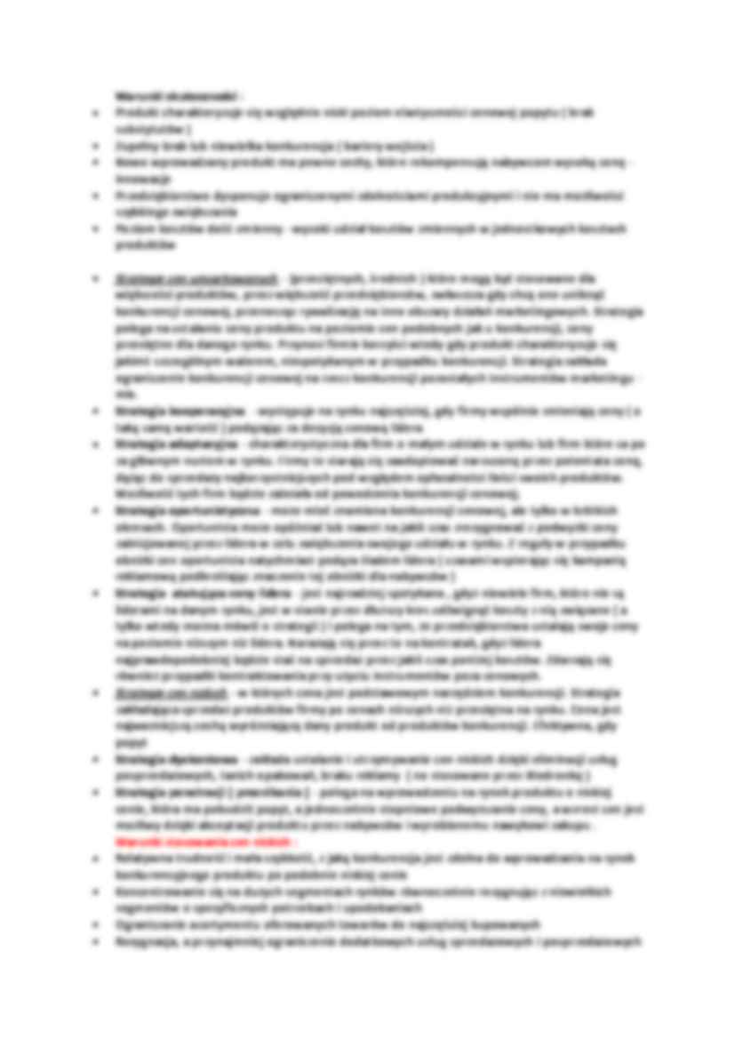 Strategie cen - strona 2