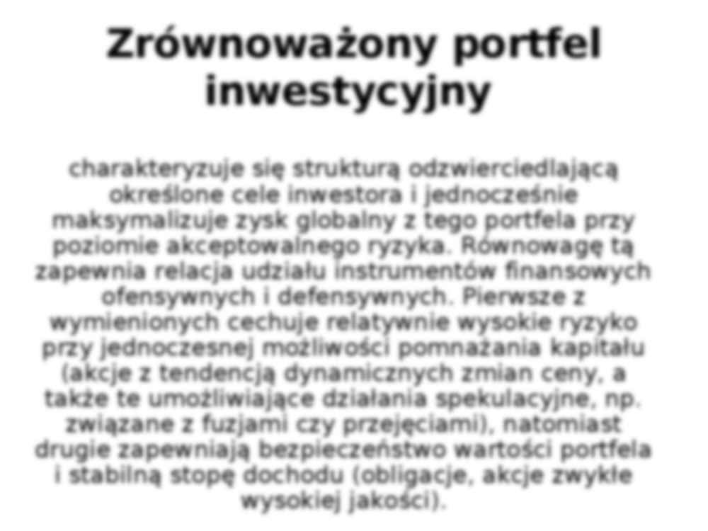 Fundusze zrównoważone - strona 3