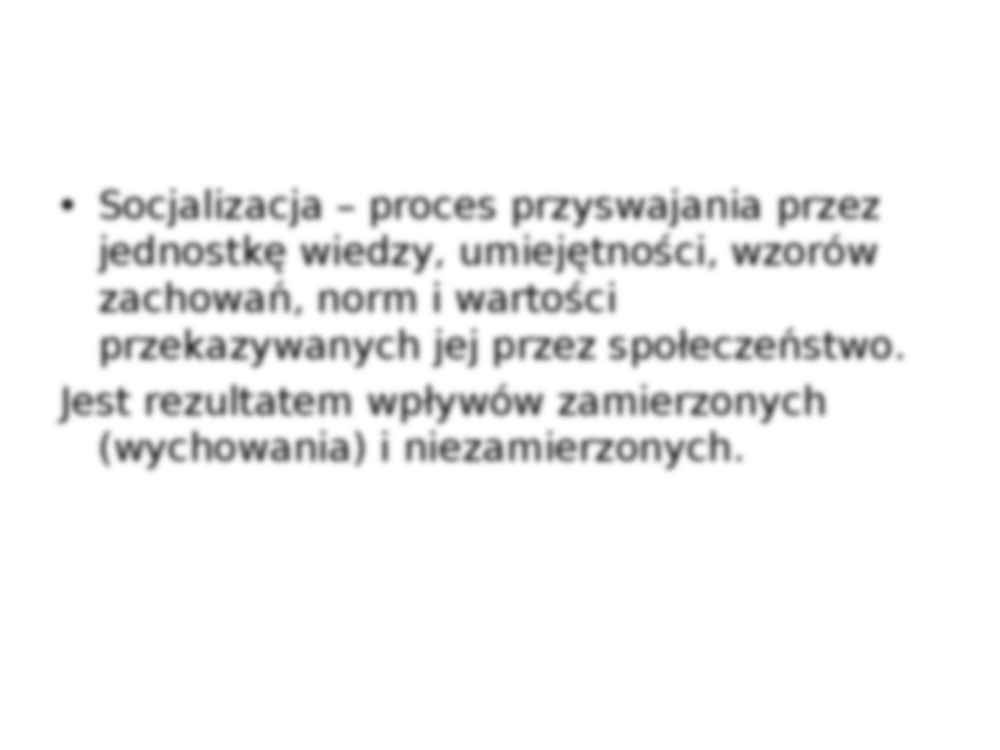 Socjalizacja- teoria osobowości - strona 3