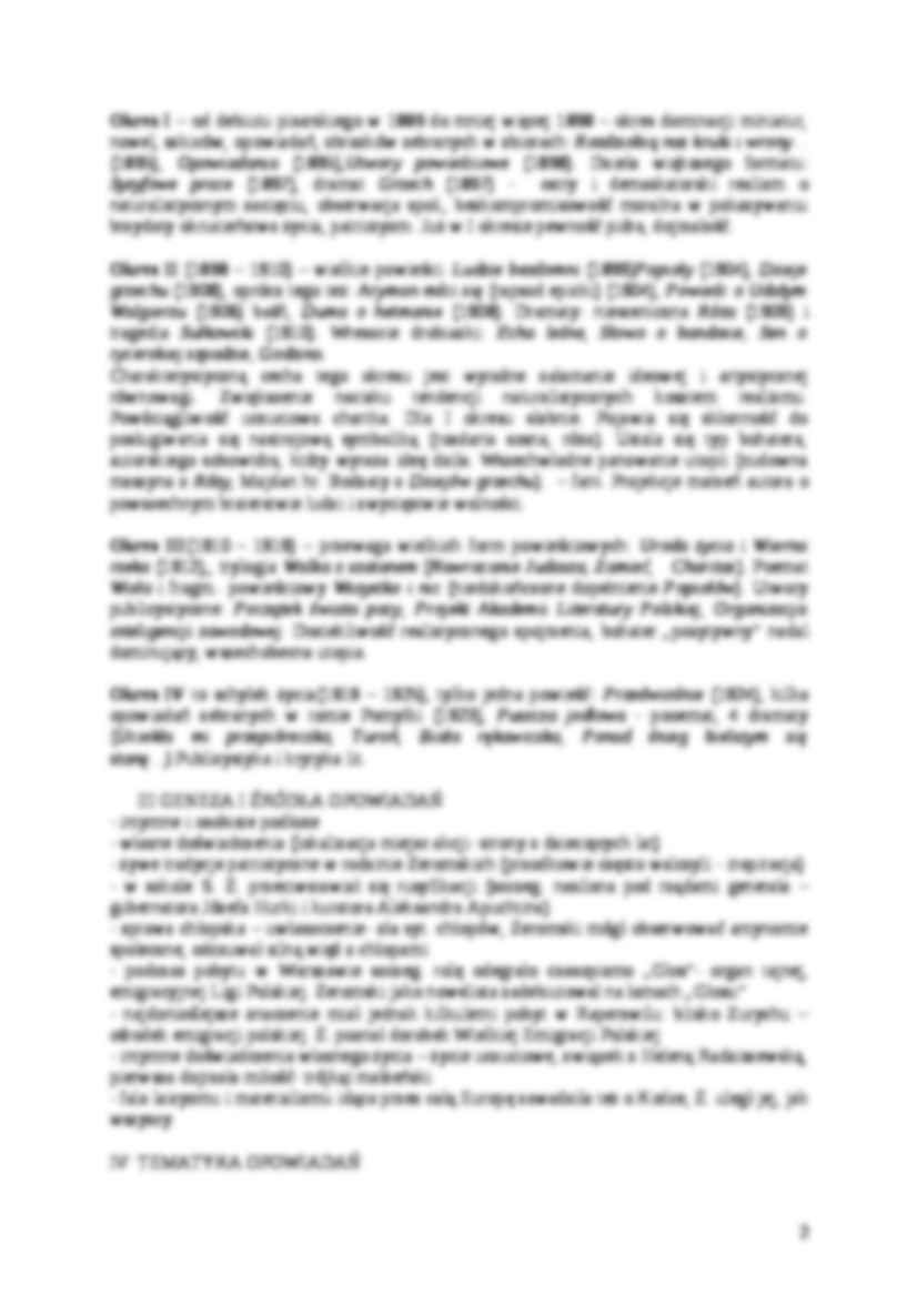 Żeromski Stefan - Wybór opowiadań - strona 2