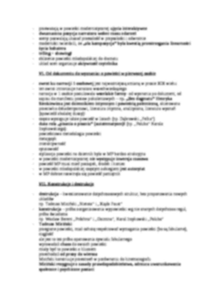 Głowiński Michał - Powieść młodopolska - strona 3