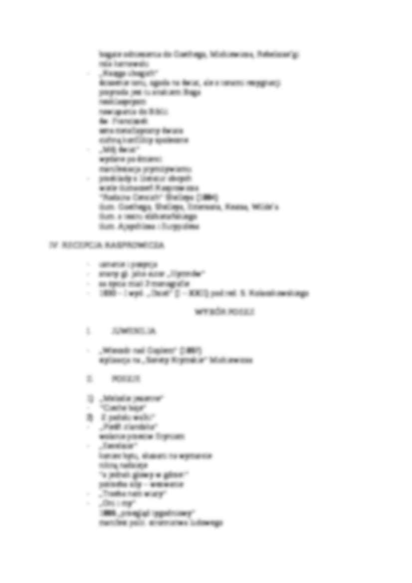 Kasprowicz Jan - Wybór poezji - strona 3