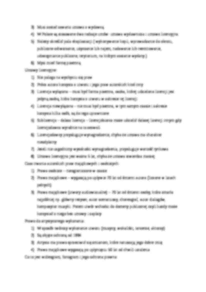 Prawo autorskie - pytania - strona 2