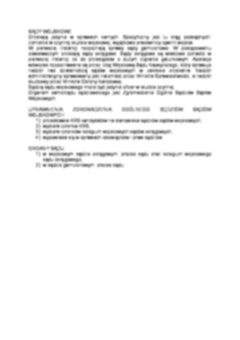 Sądy szczególne - strona 2