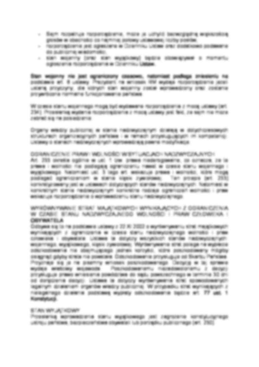 Stany nadzwyczajne - strona 2