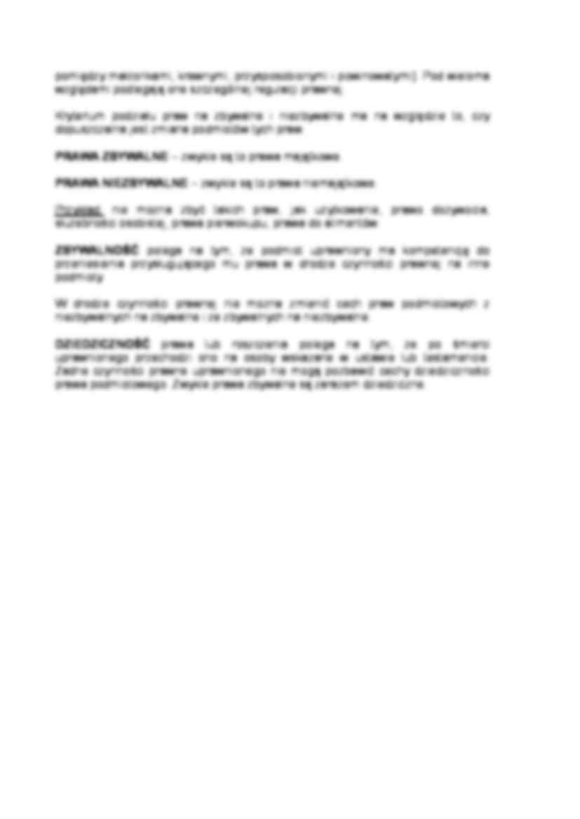 Rodzaje praw podmiotowych - strona 2