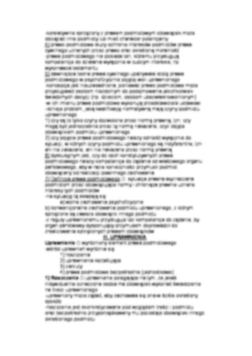 Prawo podmiotowe - system prawny - strona 2