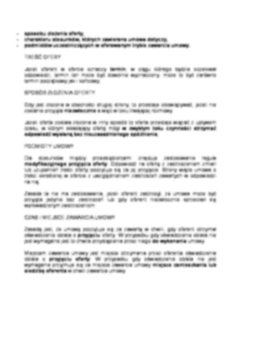 Zawarcie umowy - strona 2