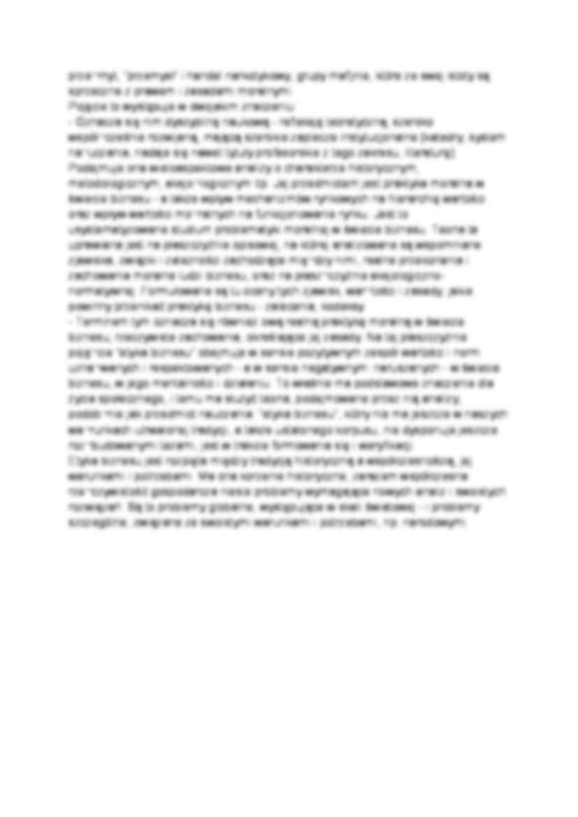 Etyka biznesu - wyjaśnienie pojęcia - strona 2