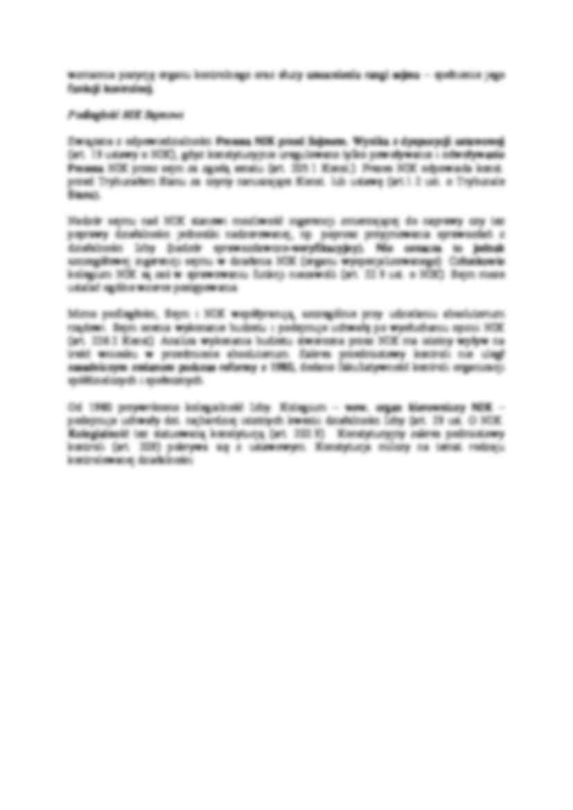 Konstytucyjny model kontroli państwowej - strona 2