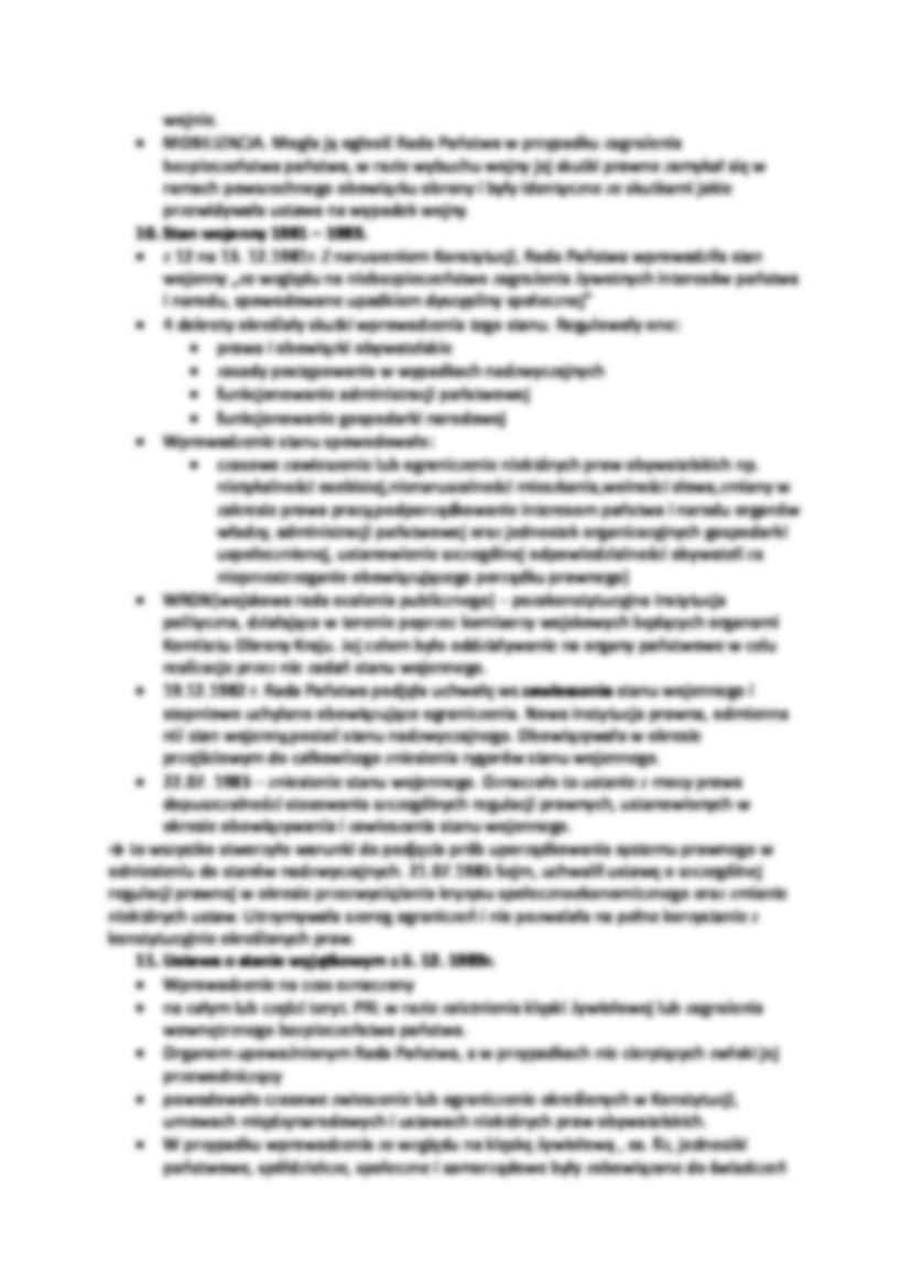 Stany nadzwyczajne  w tradycji RP - strona 3