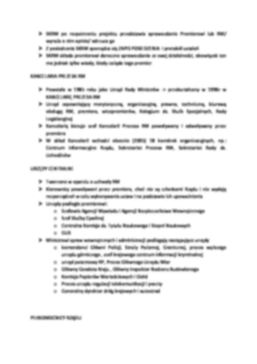 Zakres działania ministra - strona 3