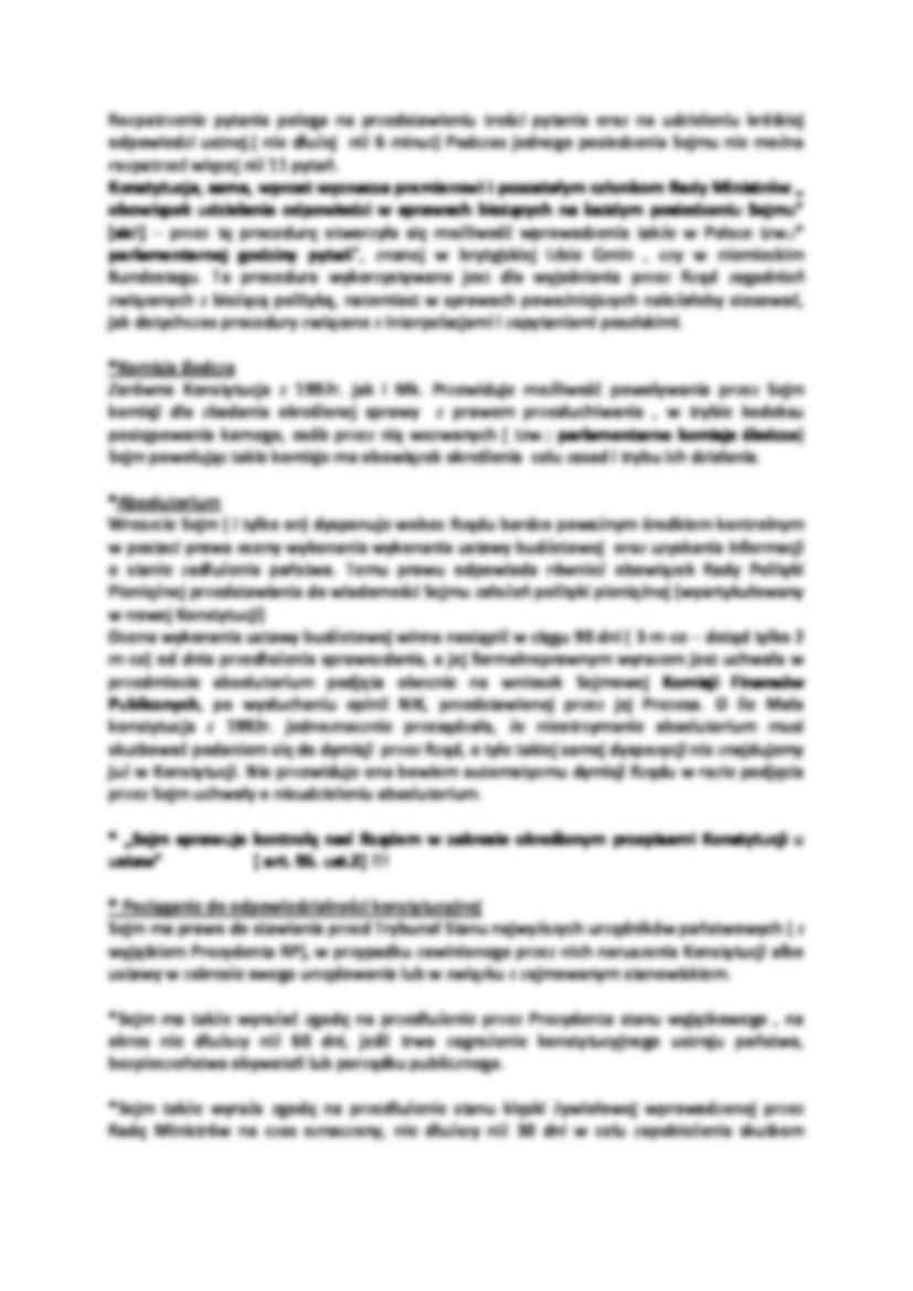 Zakres kompetencji Sejmu - strona 3