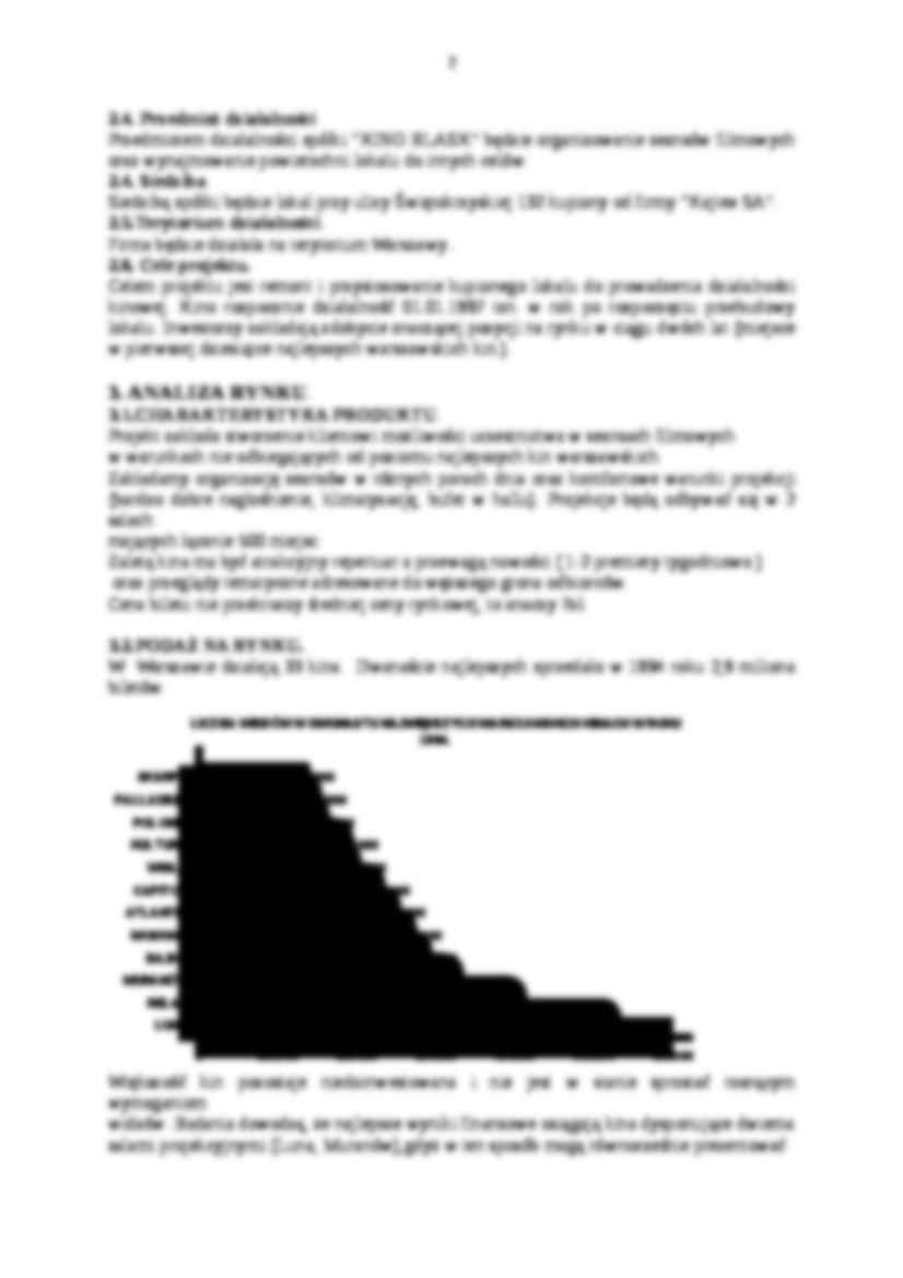 Biznes plan - kino - strona 2