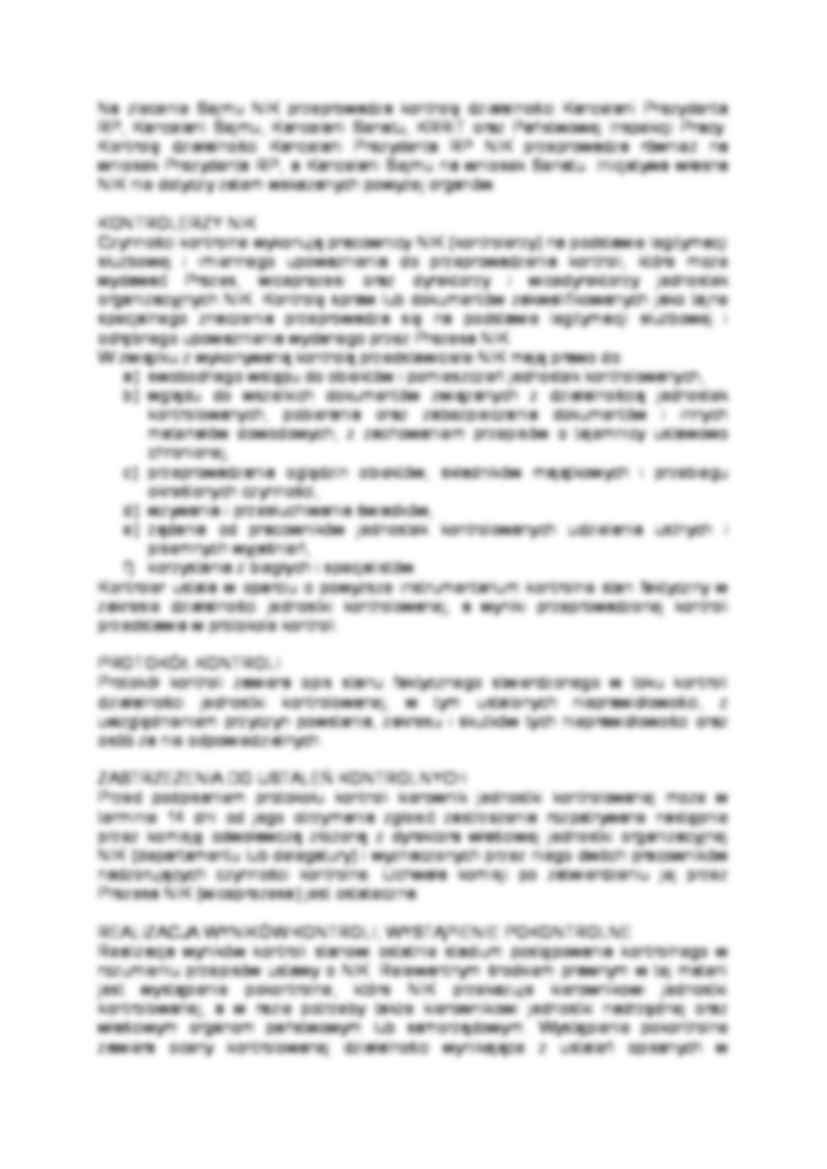 Najwyższa Izba Kontroli - Nadzór - strona 3
