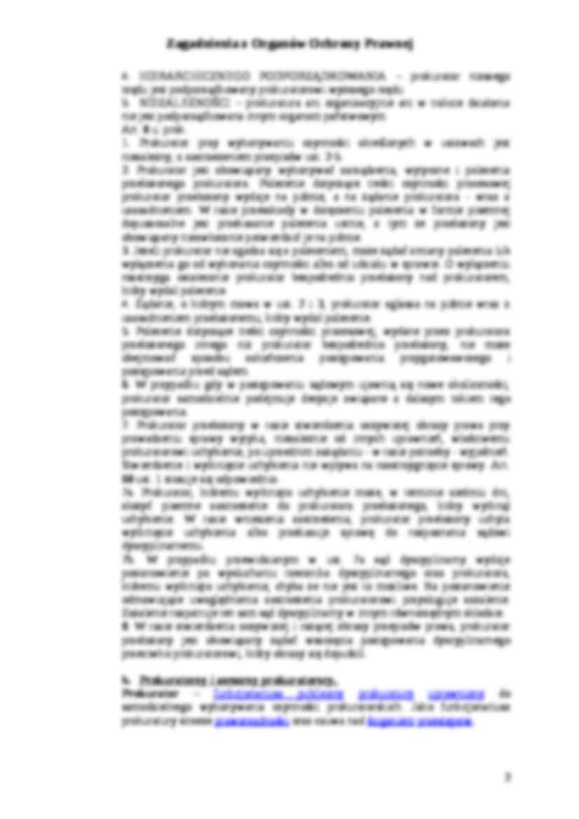 Prokuratura i jej organy - strona 2