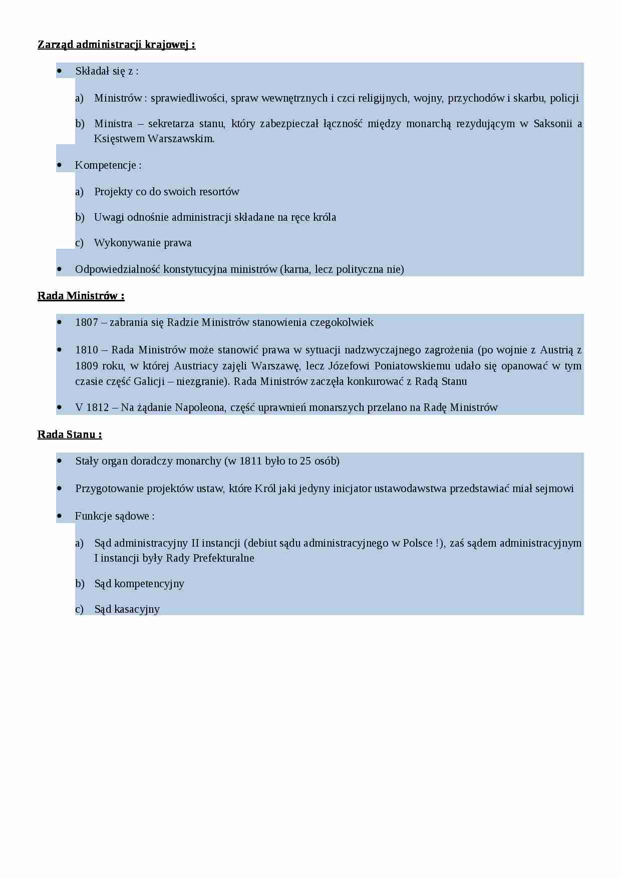 Zarząd administracji krajowej - strona 1