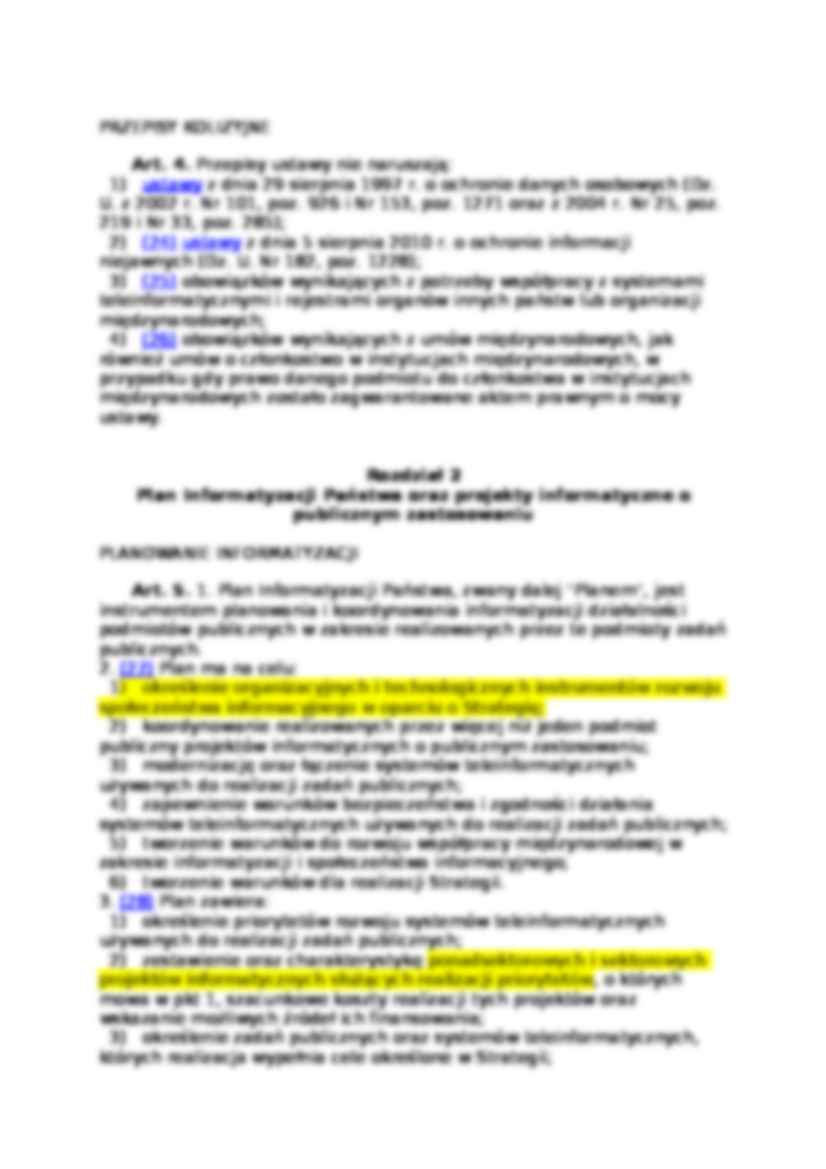 Terminologia informatyczna - ustawy - strona 3