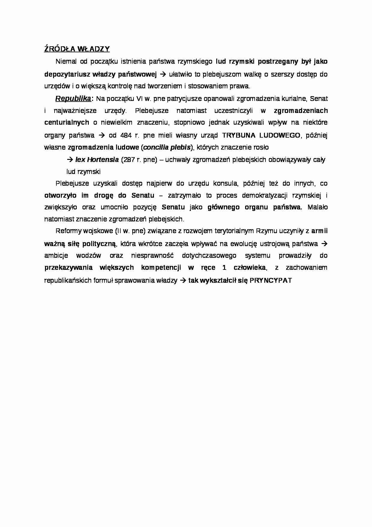 Źródła władzy - strona 1