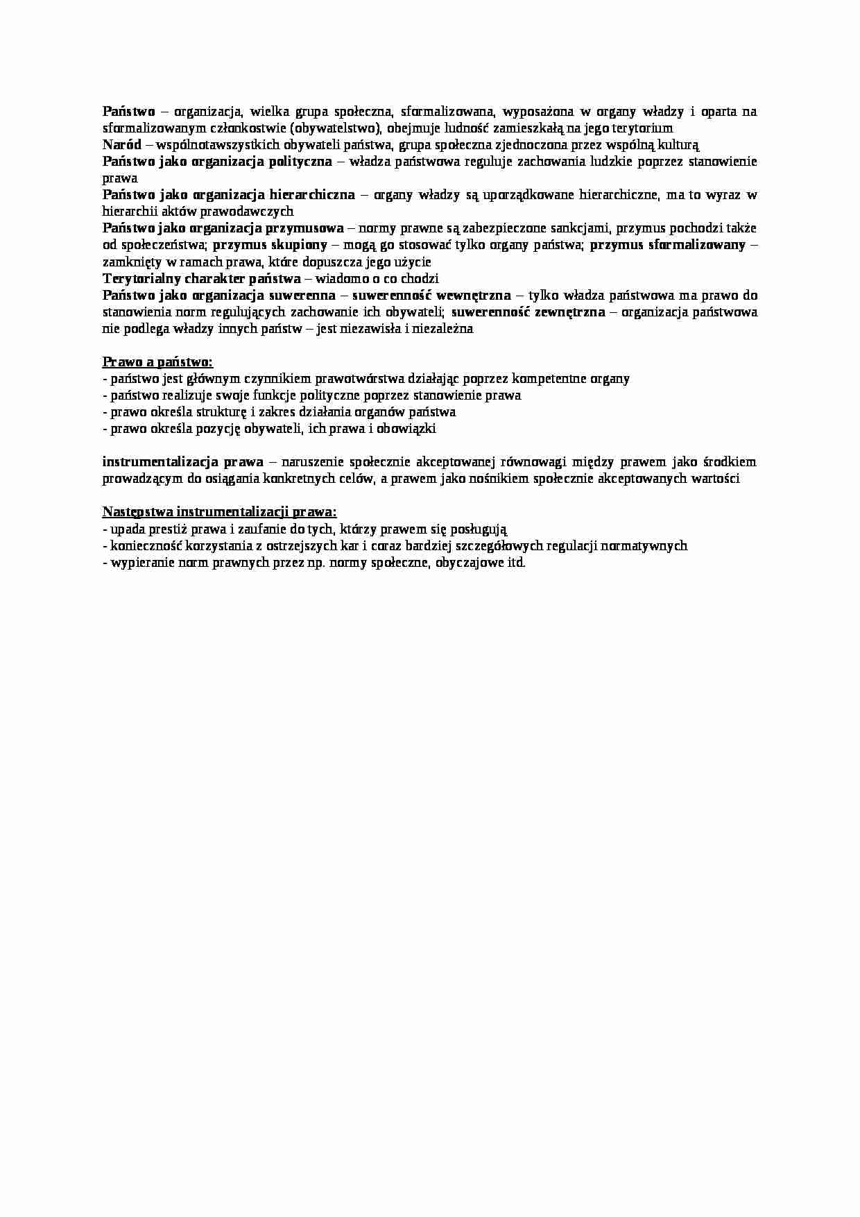 Prawo jako zjawisko polityczne - strona 1