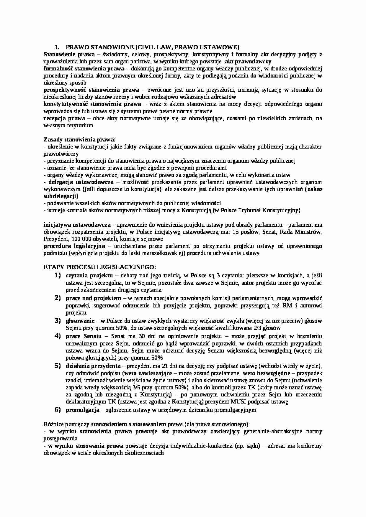 Prawo we współczesnym świecie - strona 1