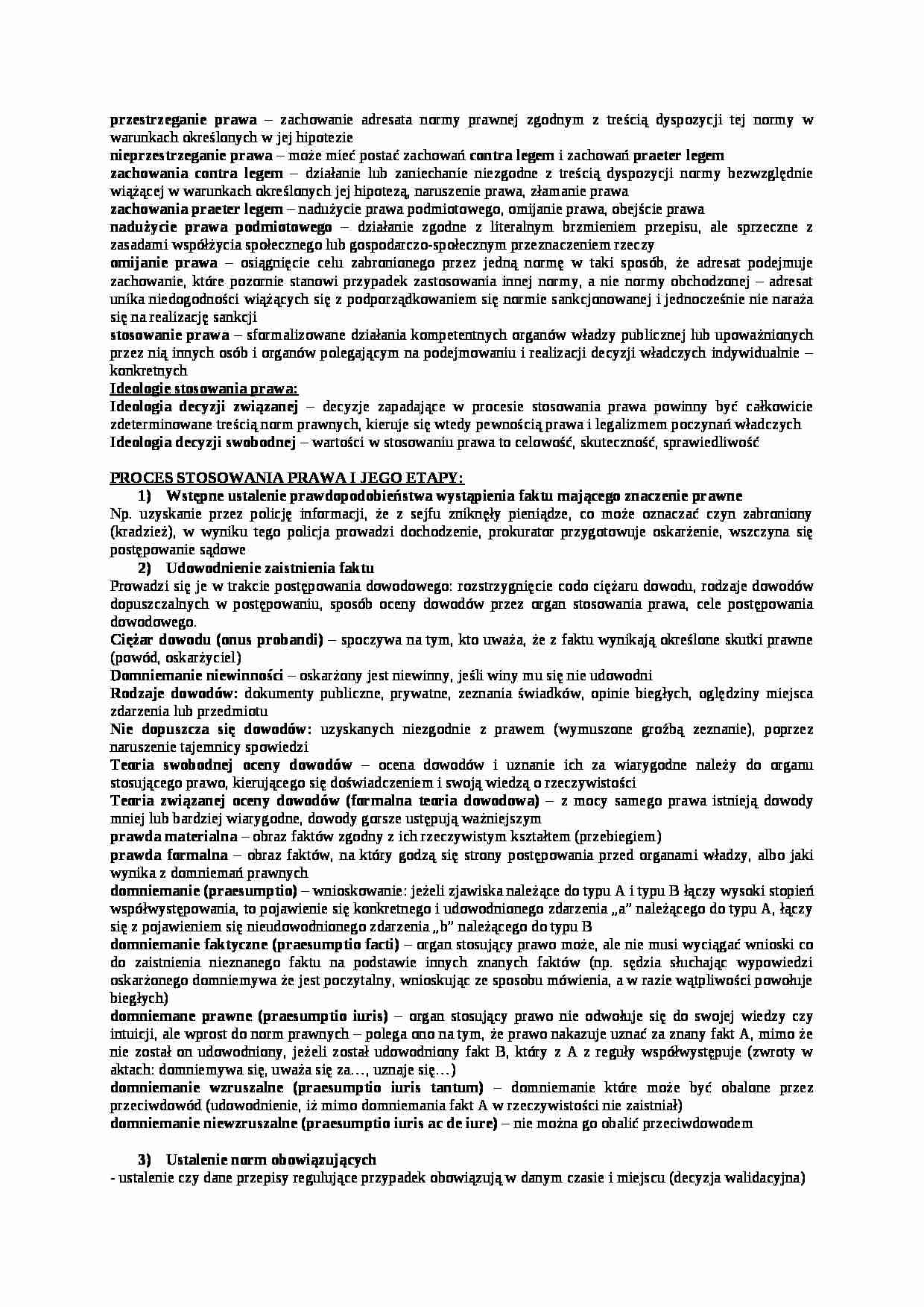 Przestrzeganie prawa - strona 1