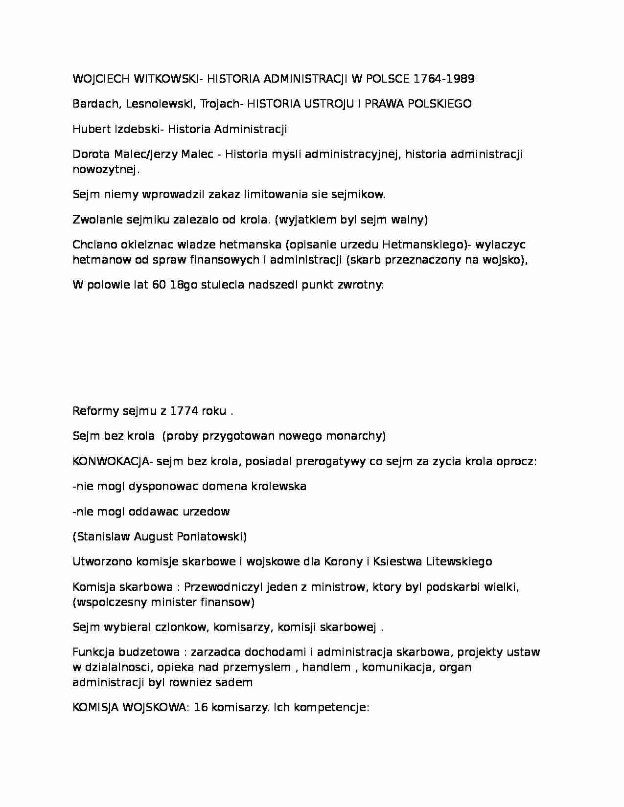 Reforma dóbr królewskich - wykład - strona 1