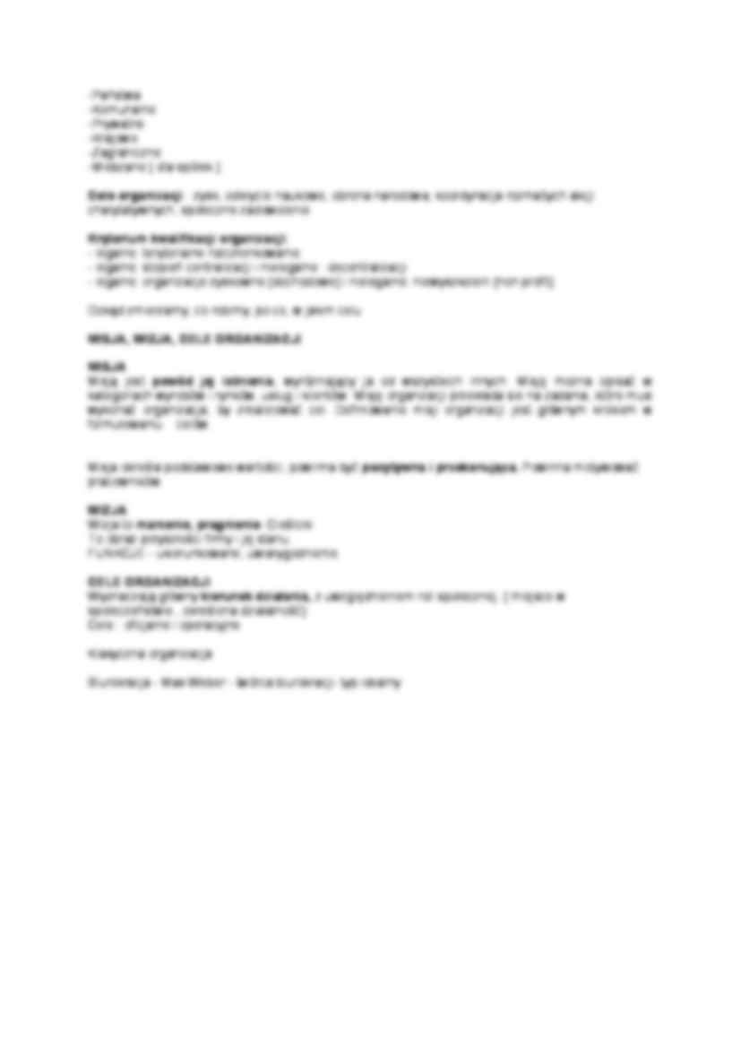 Organizacja i zarządzanie w administracji publicznej - skrypt - strona 2