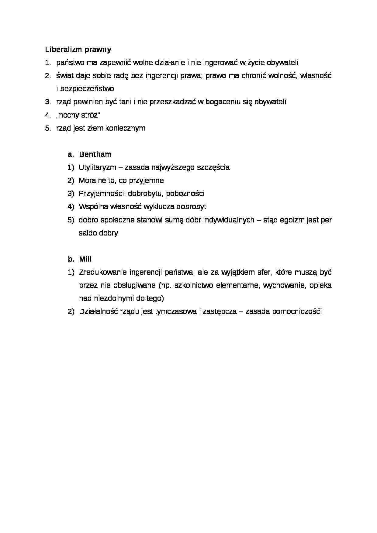 Liberalizm prawny - strona 1