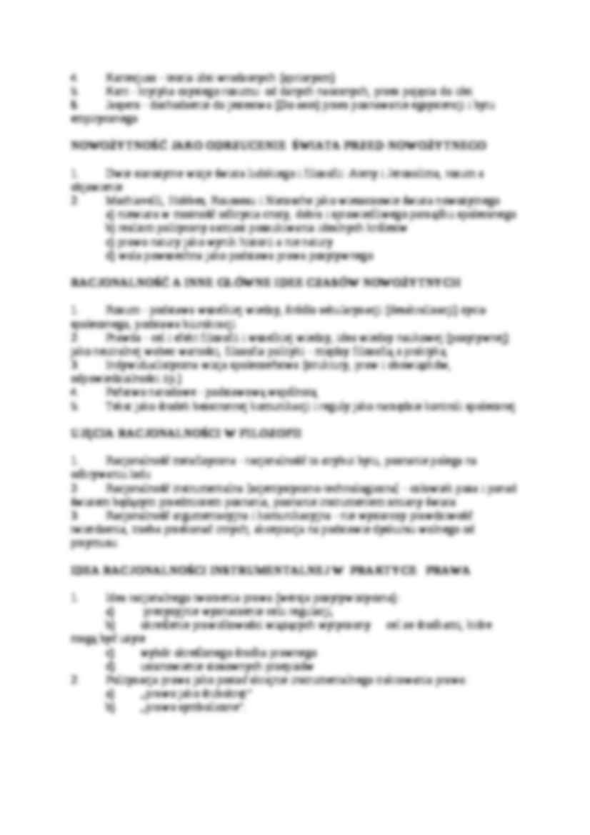 Filozofia prawa -  skrypt 2 - strona 3