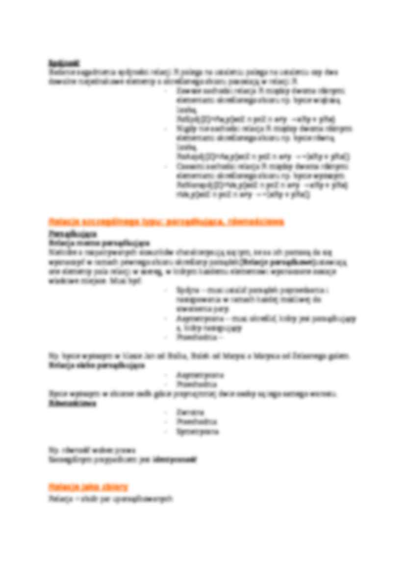 Elementy teorii relacji - strona 3