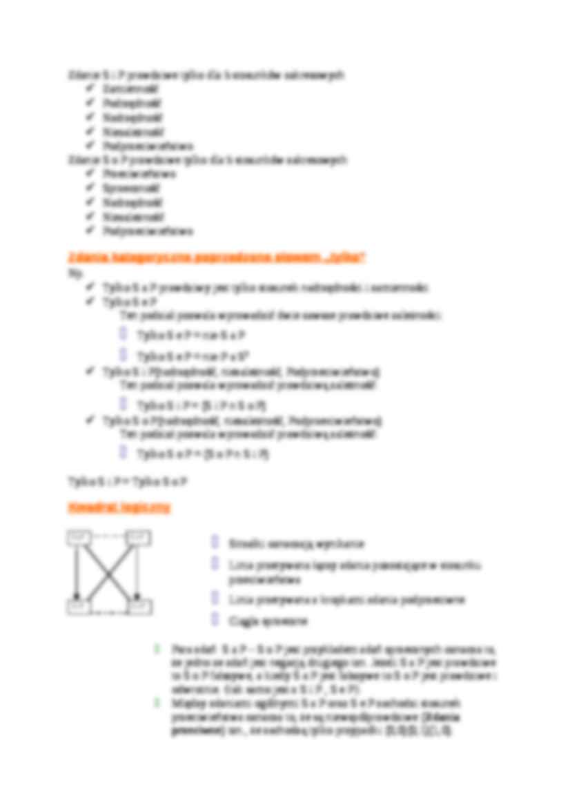 Teoria nazw zdań - strona 2