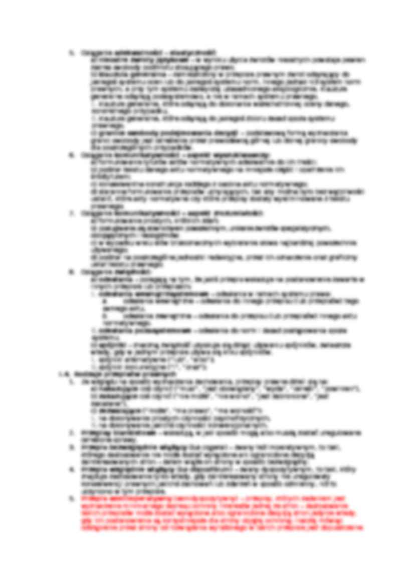 Język prawa - Przepis prawny  - strona 2