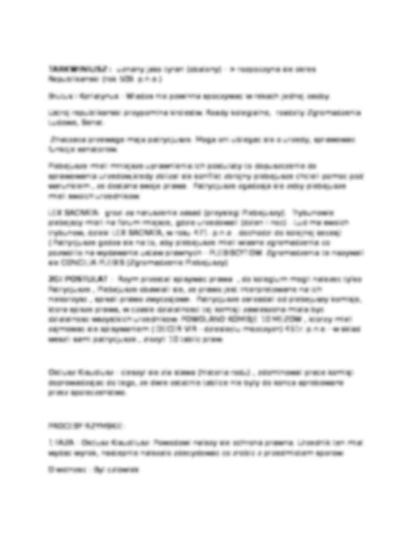 Prawo rzymskie - skrypt - strona 2