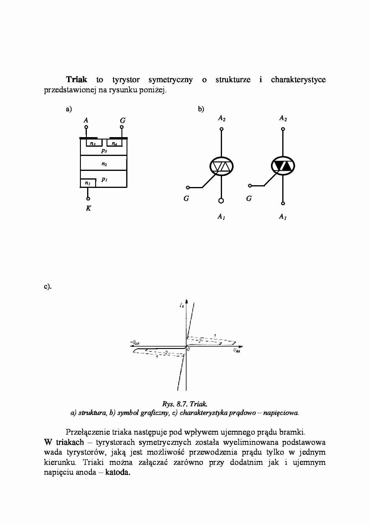 triak -  omówienie zagadnienia - strona 1
