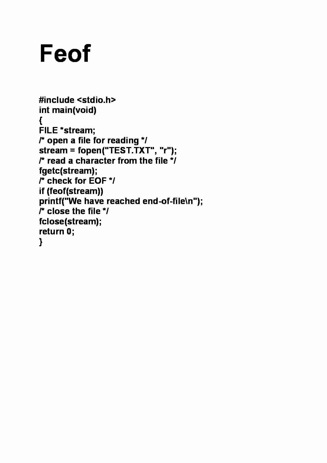 Feof - examples - strona 1