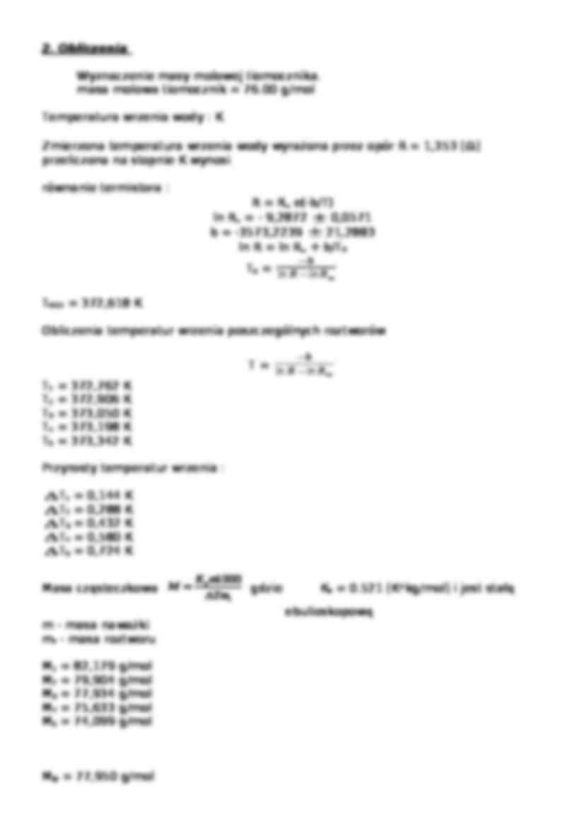 Badania ebuliometryczne- omówienie zagadnienia - strona 2