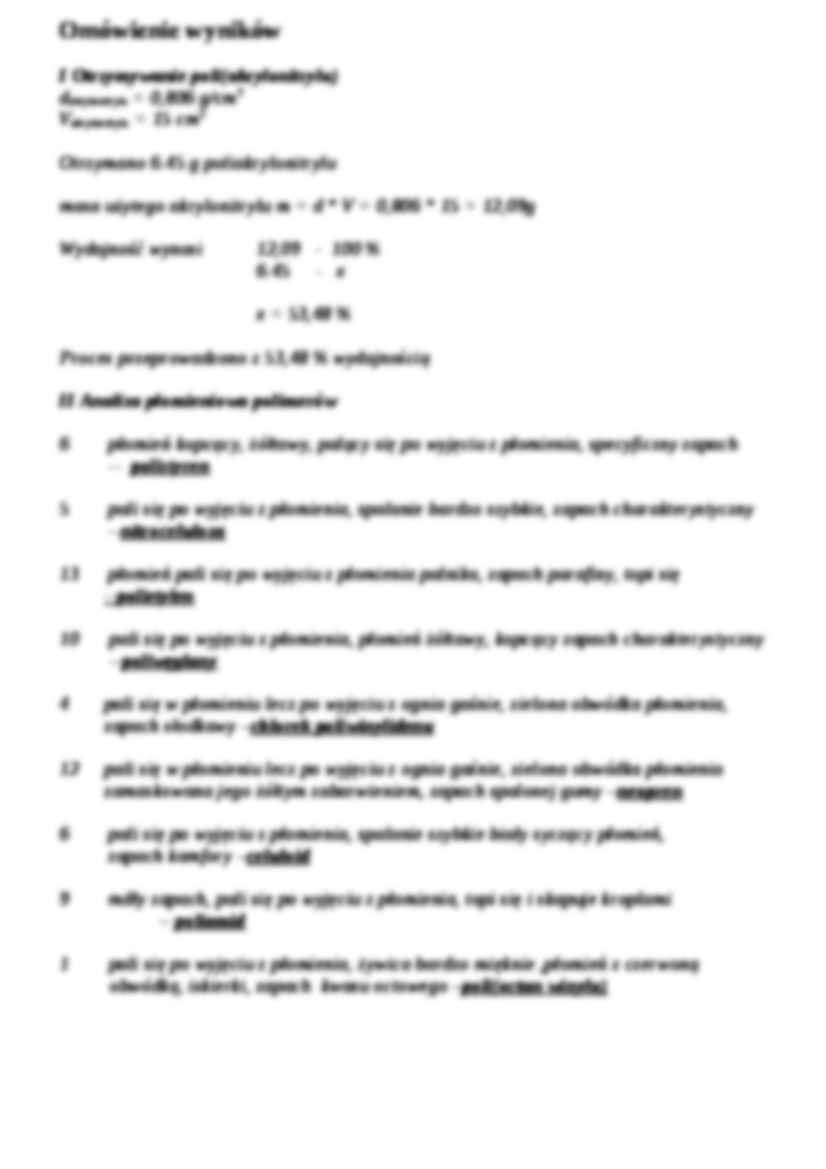 Polimeryzacja strąceniowa akrylonitrylu - strona 3